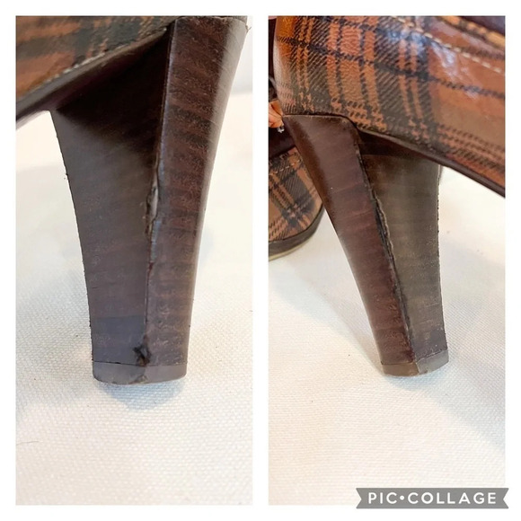 Kendo Tartan Heeled Ankle Boots - Picture 14 of 16